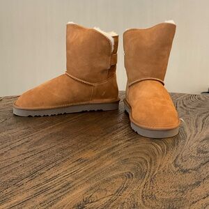 Style & Co. Tan Ankle Boots